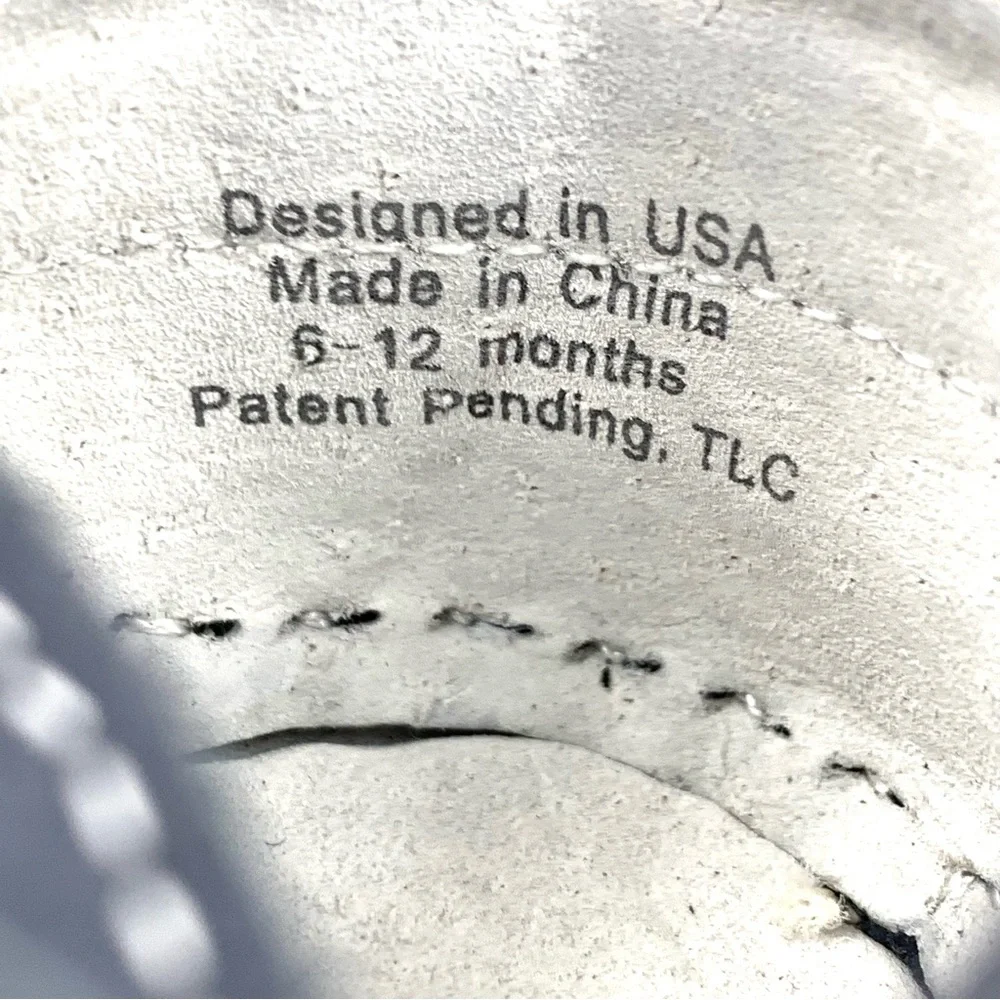 Pediped Infant Navy Moccasin Size 6 - 12 Mo.